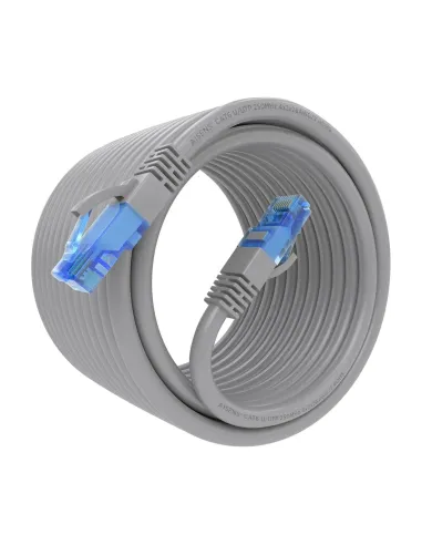 AISENS Cable De Red Latiguillo RJ45 Cat.6 UTP AWG26 CCA, Gris, 7.5 m