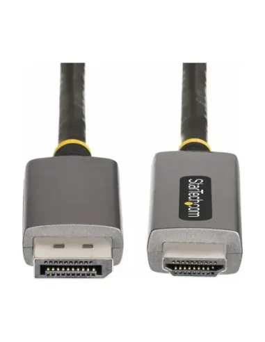 Cable displayport a hdmi 8k startech 2m -  macho - macho -  gris