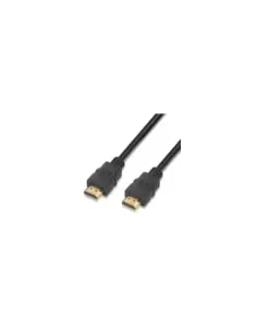 Cable HDMI 2.0 4K Aisens A120-0122/ HDMI Macho - HDMI Macho/ Hasta 10W/ 2250Mbps/ 3m/ Certificado/ Negro