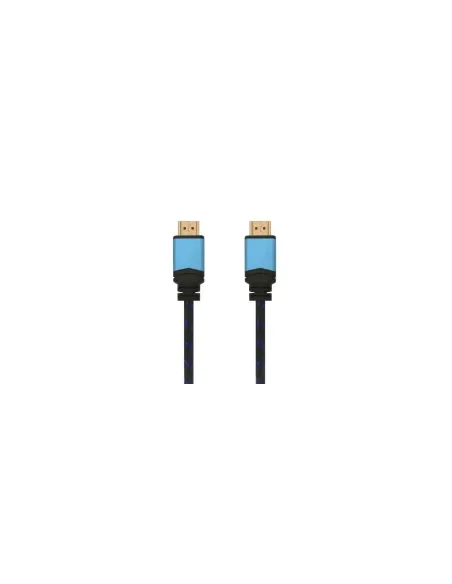 Cable HDMI 2.0 4K Aisens A120-0358/ HDMI Macho - HDMI Macho/ 3m/ Negro/ Azul