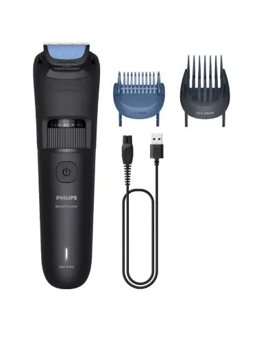 Philips Beard Trimmer 3000 Series BT3620 15 Arreglo de barba con cuchillas de punta redondeada