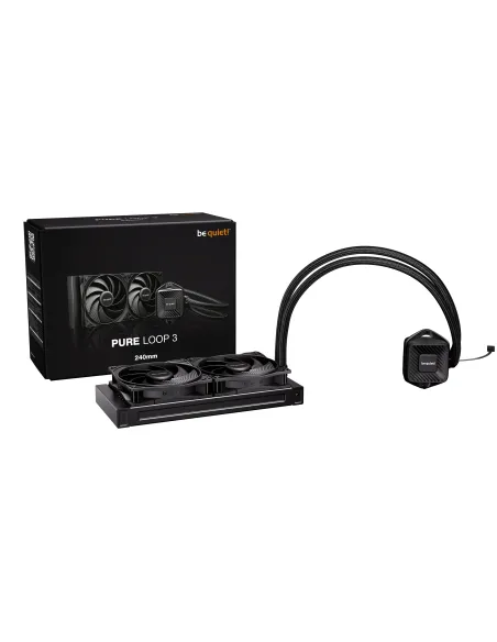 be quiet! PURE LOOP 3 Procesador Sistema de refrigeración líquida todo en uno 12 cm Negro 1 pieza(s)