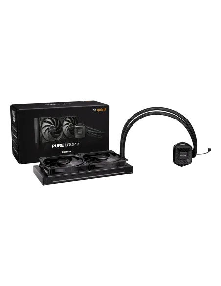 be quiet! PURE LOOP 3 Procesador Sistema de refrigeración líquida todo en uno 14 cm Negro