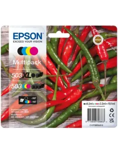 Epson C13T09R94010 cartucho de tinta 4 pieza(s) Original Alto rendimiento (XL) Negro, Cian, Magenta, Amarillo
