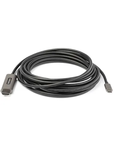 StarTech.com Cable 5m USB C a HDMI 4K de 60Hz con HDR10 - Adaptador de Vídeo USB Tipo C a HDMI 2.0b Ultra HD 4K - Convertidor