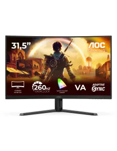 AOC G4 C32G42ZE pantalla para PC 80 cm (31.5") 1920 x 1080 Pixeles Full HD LED Negro, Rojo