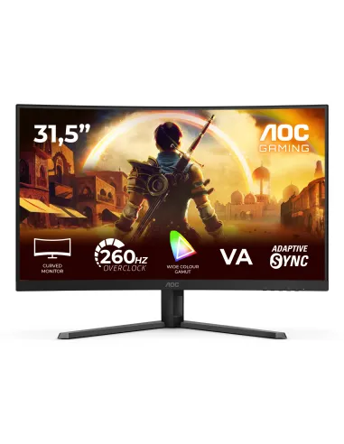 AOC G4 C32G42ZE pantalla para PC 80 cm (31.5") 1920 x 1080 Pixeles Full HD LED Negro, Rojo