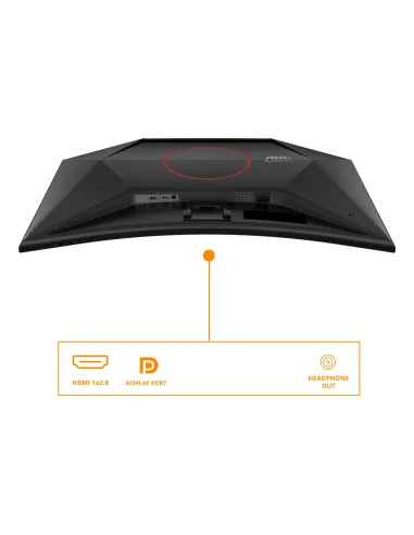 AOC G4 C32G42ZE pantalla para PC 80 cm (31.5") 1920 x 1080 Pixeles Full HD LED Negro, Rojo