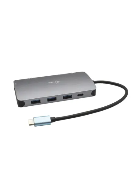 i-tec Metal USB-C Nano Dock HDMI VGA with LAN + Charger 100W