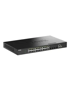 D-Link DGS-1530-28P E switch Gestionado L2 Gigabit Ethernet (10 100 1000) Energía sobre Ethernet (PoE) Negro 2