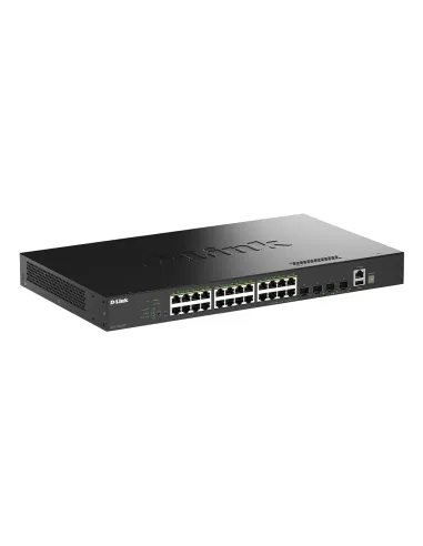 D-Link DGS-1530-28P E switch Gestionado L2 Gigabit Ethernet (10 100 1000) Energía sobre Ethernet (PoE) Negro