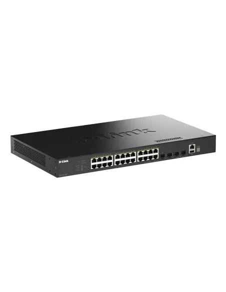 D-Link DGS-1530-28P E switch Gestionado L2 Gigabit Ethernet (10 100 1000) Energía sobre Ethernet (PoE) Negro