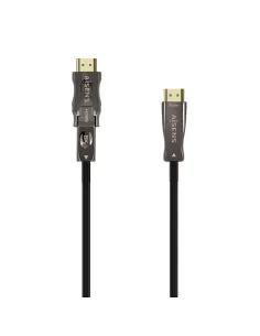 AISENS Cable Hdmi V2.1 AOC Desmontable Ultra Alta Velocidad   Hec 8K@60Hz 4K@120Hz 4 4 4 48Gbps, A M-D A M, Negro, 30M