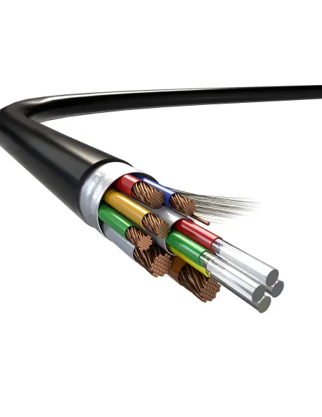AISENS Cable Hdmi V2.1 AOC Desmontable Ultra Alta Velocidad   Hec 8K@60Hz 4K@120Hz 4 4 4 48Gbps, A M-D A M, Negro, 30M
