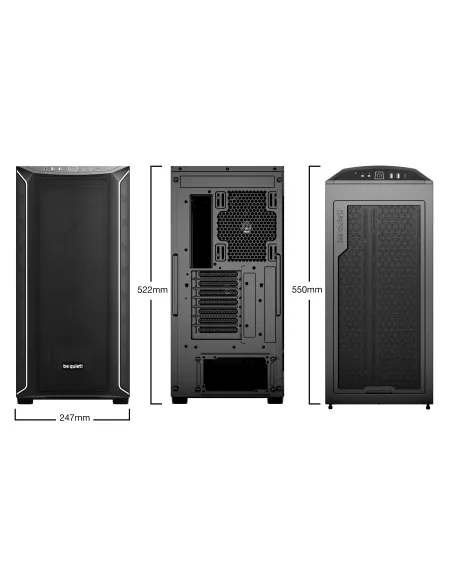 be quiet! Shadow Base 800 DX Black Midi Tower Negro