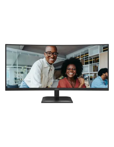 AOC E4 CU34E4CV pantalla para PC 86,4 cm (34") 3440 x 1440 Pixeles UltraWide Quad HD LCD Negro