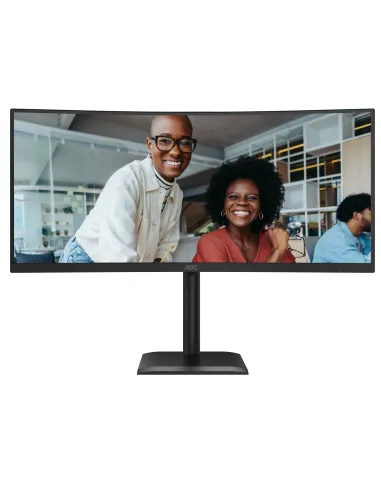 AOC E4 CU34E4CV pantalla para PC 86,4 cm (34") 3440 x 1440 Pixeles UltraWide Quad HD LCD Negro
