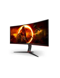 AOC G2 CU34G2XP pantalla para PC 86,4 cm (34") 3440 x 1440 Pixeles UltraWide Quad HD LED Negro, Rojo 2