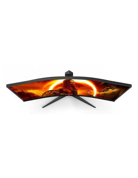 AOC G2 CU34G2XP pantalla para PC 86,4 cm (34") 3440 x 1440 Pixeles UltraWide Quad HD LED Negro, Rojo