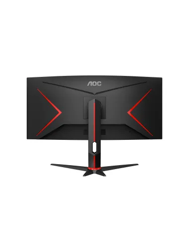 AOC G2 CU34G2XP pantalla para PC 86,4 cm (34") 3440 x 1440 Pixeles UltraWide Quad HD LED Negro, Rojo
