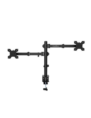 CoolBox Soporte de dos brazos para monitor y portátil MP01