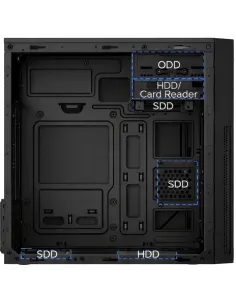 CoolBox CAJA MATX M680 USB-C 3.2 GEN1 FTE.BASIC500 500W 2