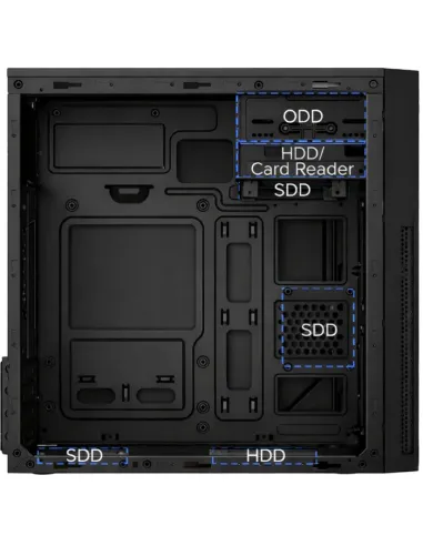 CoolBox CAJA MATX M680 USB-C 3.2 GEN1 FTE.BASIC500 500W