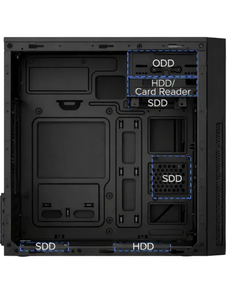 CoolBox CAJA MATX M680 USB-C 3.2 GEN1 FTE.BASIC500 500W