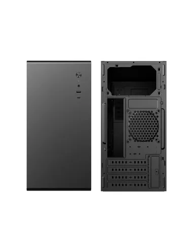 CoolBox CAJA MATX M640C USB-C 3.2 GEN1 FULLMETAL SIN FTE + 1 VENT. 90MM