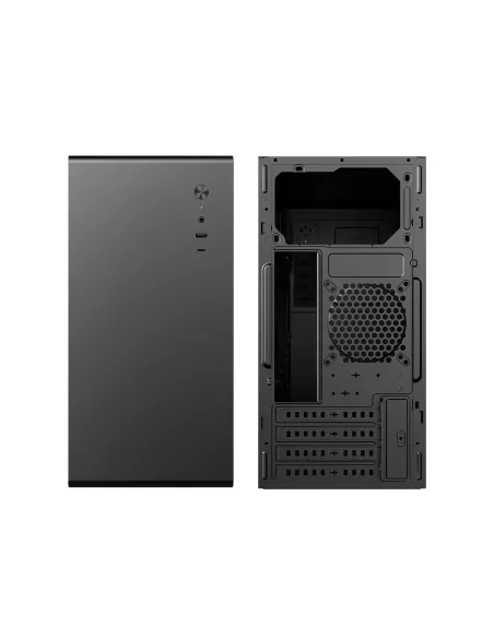 CoolBox CAJA MATX M640C USB-C 3.2 GEN1 FULLMETAL SIN FTE + 1 VENT. 90MM