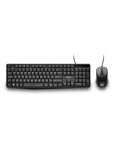 NGS COCOA KIT V2 teclado Ratón incluido Universal USB QWERTY Español Negro