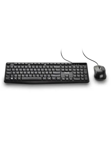 NGS COCOA KIT V2 teclado Ratón incluido Universal USB QWERTY Español Negro