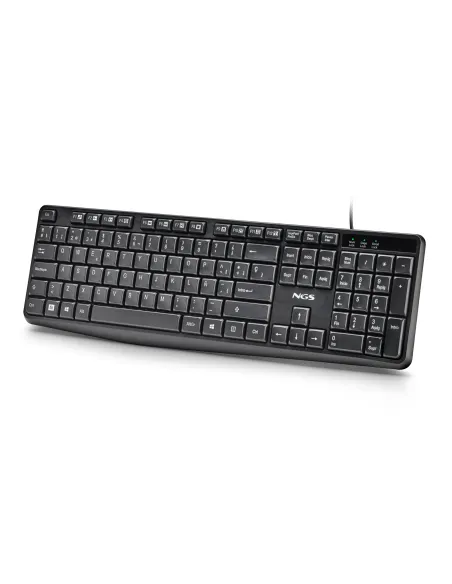 NGS COCOA KIT V2 teclado Ratón incluido Universal USB QWERTY Español Negro
