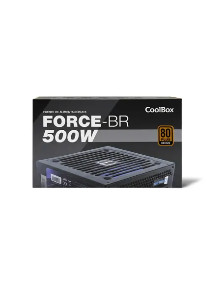 CoolBox FUENTE DE ALIMENTACION ATX FORCE-BR 500W 80+ BRONZE RETAIL (100V-240V)