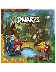 Juego de mesa dwar7s bosque legendario expansion edad recomendada 13 años idioma ingles