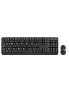 NGS Cocoa Kit, QWERTY, PT teclado Ratón incluido Universal USB Portugués Negro 2