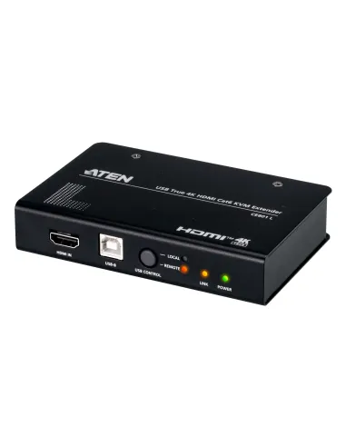 ATEN Extensor KVM USB True 4K HDMI Cat 6 (4K a 70 m)