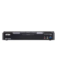 ATEN Matriz de vídeo en formato compacto KVM DisplayPort 4K dual display de 2 puertos con Boundless Switching 2