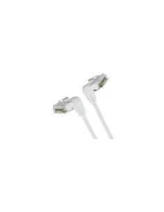 Cable de Red RJ45 UTP Vention IBOWD Cat.6A/ 50cm/ Cabeza Rotatoria 360º/ Blanco