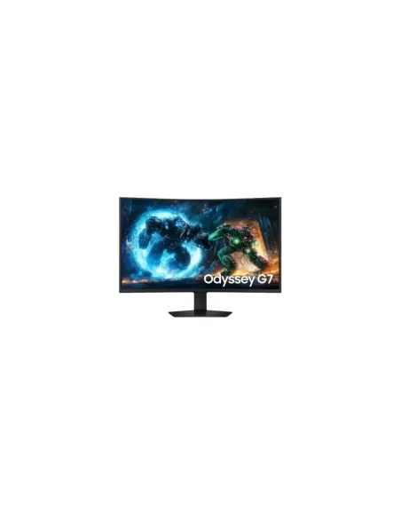 Monitor Gaming Curvo Samsung Odyssey G7 G75F 37"/ 4K/ 1ms/ 165Hz/ VA/ Regulable en altura/ Negro