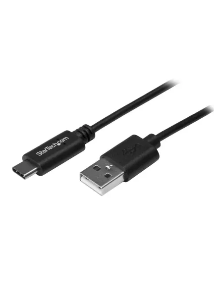 Cable usb tipo c a usb tipo a startech 1m -  macho - macho -  negro