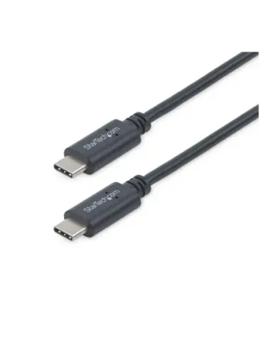 Cable usb tipo c startech 1m -  macho - macho -  negro