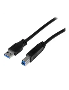 Cable usb tipo a a usb tipo b startech 1m -  macho - macho -  negro