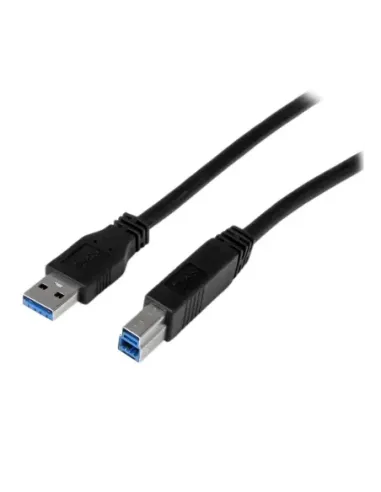 Cable usb tipo a a usb tipo b startech 1m -  macho - macho -  negro