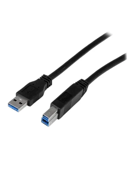 Cable usb tipo a a usb tipo b startech 1m -  macho - macho -  negro