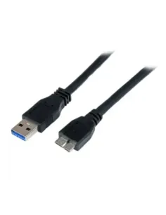 Cable usb tipo a a micro usb tipo b startech 1m -  macho - macho -  negro