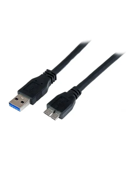 Cable usb tipo a a micro usb tipo b startech 1m -  macho - macho -  negro