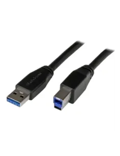 Cable usb tipo a a usb tipo b startech 1m -  macho - macho -  negro
