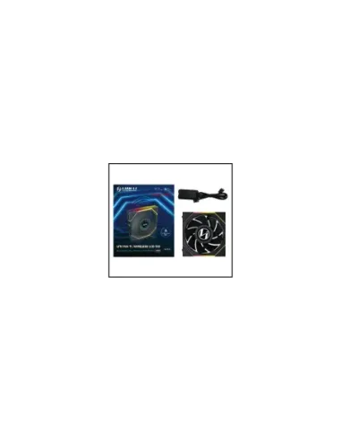 Ventilador caja gaming lian li unifan tl - lcd inalambrico argb 120mm negro