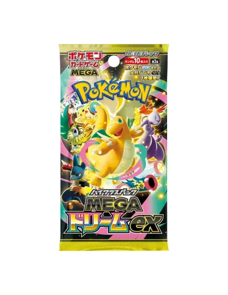 Pokemon tcg mega dream ex caja de 10 sobres japonés